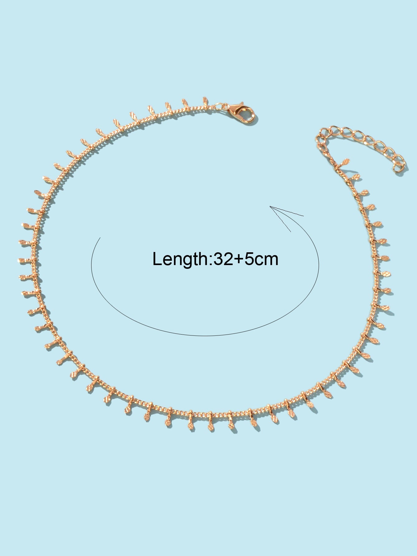 Classic Dainty Thin Charm Choker Gold Short Chain Necklaces Minimalist Jewellery-3